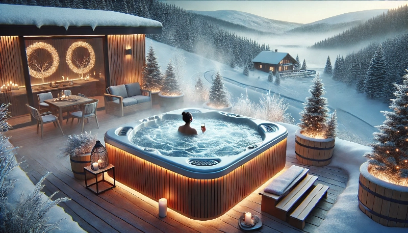 Ventajas de usar tu jacuzzi durante los meses de invierno