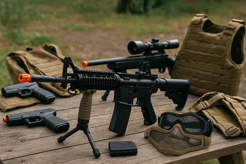 Guía completa para elegir tu primera réplica de airsoft: tipos, potencias y consejos
