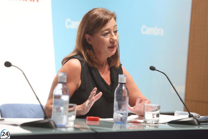 El gobierno de Armengol rechaza acusaciones de estafa en compra de mascarillas en Baleares.