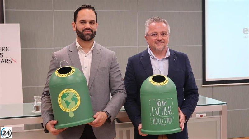 Baleares establece un récord nacional en reciclaje de envases de vidrio con 52.245 toneladas recolectadas