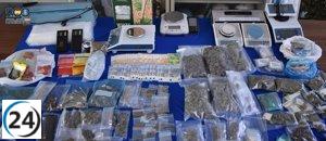 27 arrestos por tráfico de drogas bajo la fachada de asociaciones de cannabis en Mallorca e Ibiza