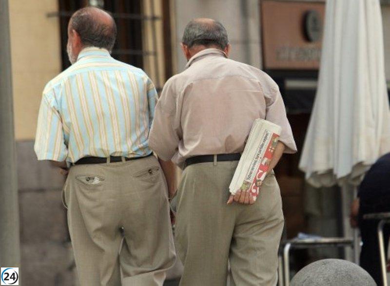 El número de pensionistas en Baleares aumenta un 4,88% en abril, con una pensión media de 1.167,35 euros.