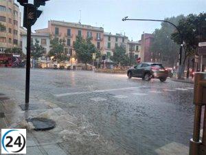 Alerta en Mallorca y Pitiusas: fuertes lluvias amenazan la región este lunes.