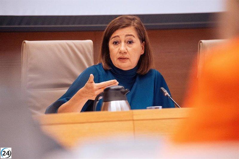 Armengol confirma relación con asesor de Ábalos, pero niega vinculación con contratos.