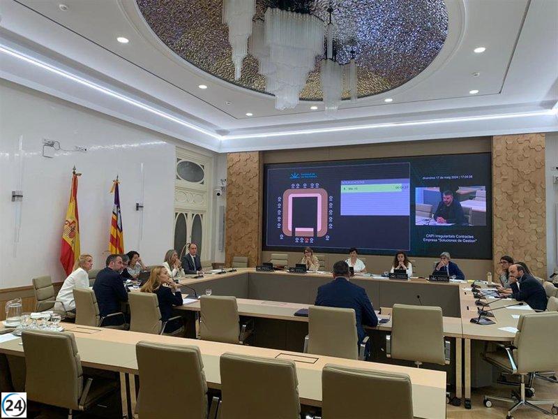 La comisión del Parlament aprueba trabajar los sábados para adelantar conclusiones sobre las mascarillas.