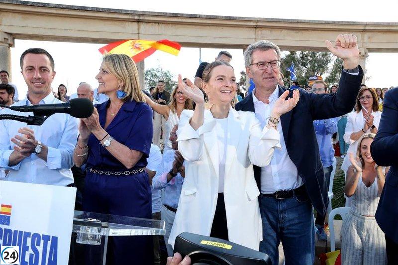 Feijóo acusa a Sánchez de encubrir la corrupción y sembrar el pánico entre los ciudadanos.