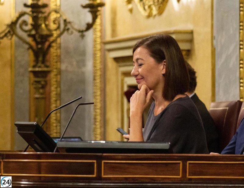 Armengol insta a la calma en el Congreso frente a la tensión de ciertos partidos