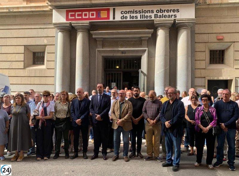 CCOO homenajea a Katiana Vicens, ex líder sindical en Baleares