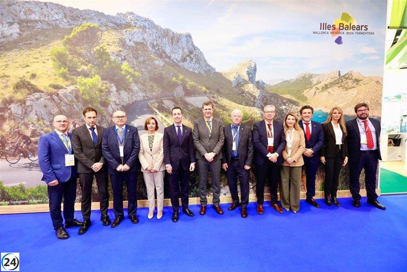 El Govern resalta en la World Travel Market su administración de más de 700 millones de euros en subvenciones para potenciar el turismo.