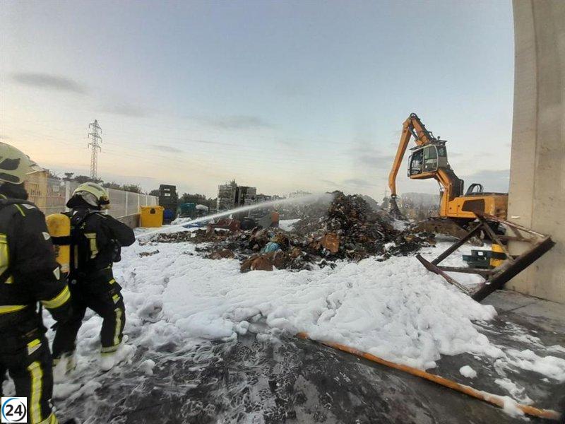 Bomberos de Mallorca extinguieron incendio en Bunyola que dejó cinco heridos.