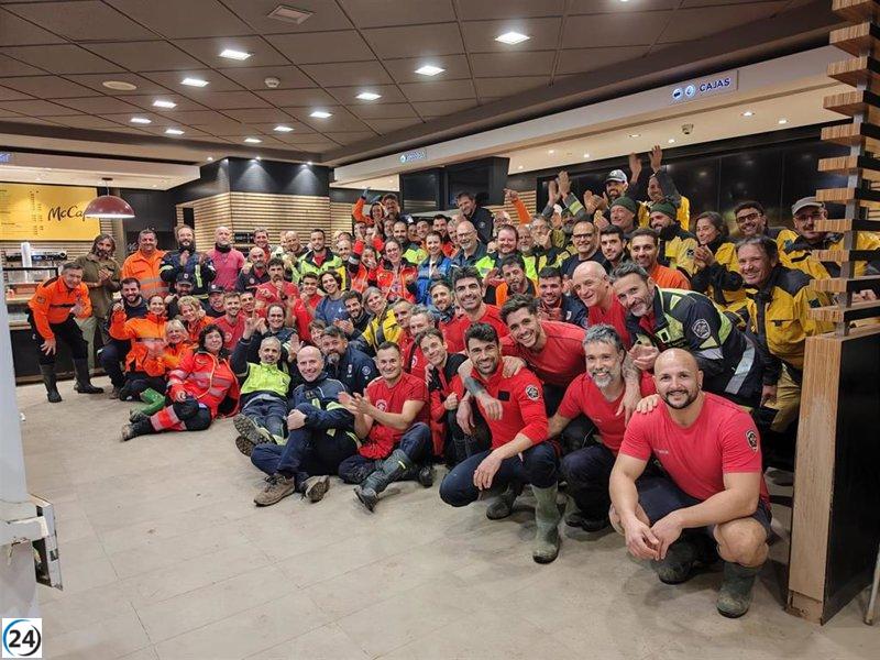 Regresa el último grupo enviado por el Govern a C. Valenciana tras asistir a las zonas damnificadas.