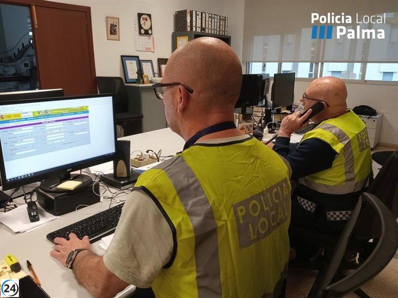 Arresto en Palma: Hombre golpea a su pareja tras ser reprendido por su ausencia de tres días.
