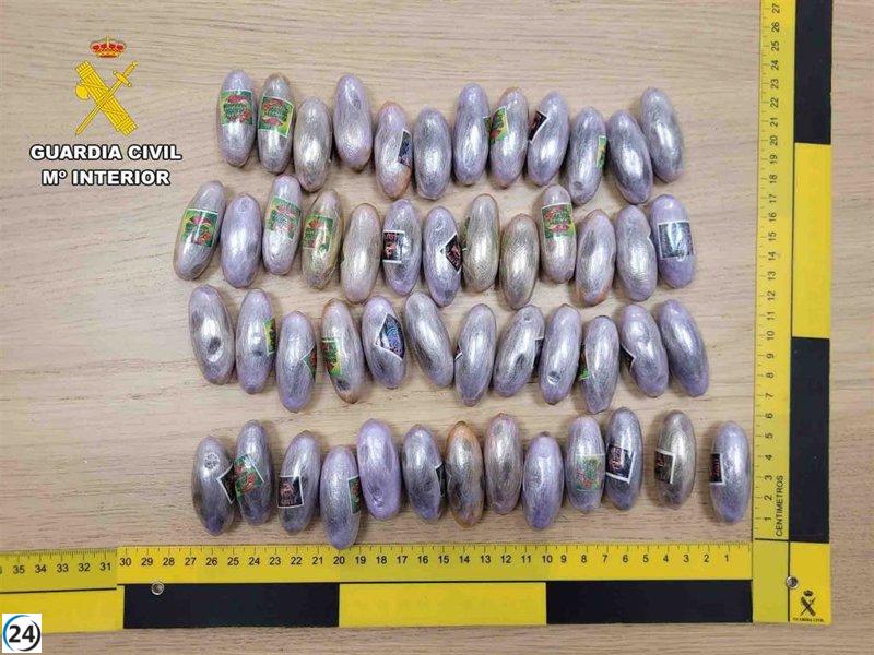 Arresto en Mallorca por recibir un paquete de 500 gramos de hachís.