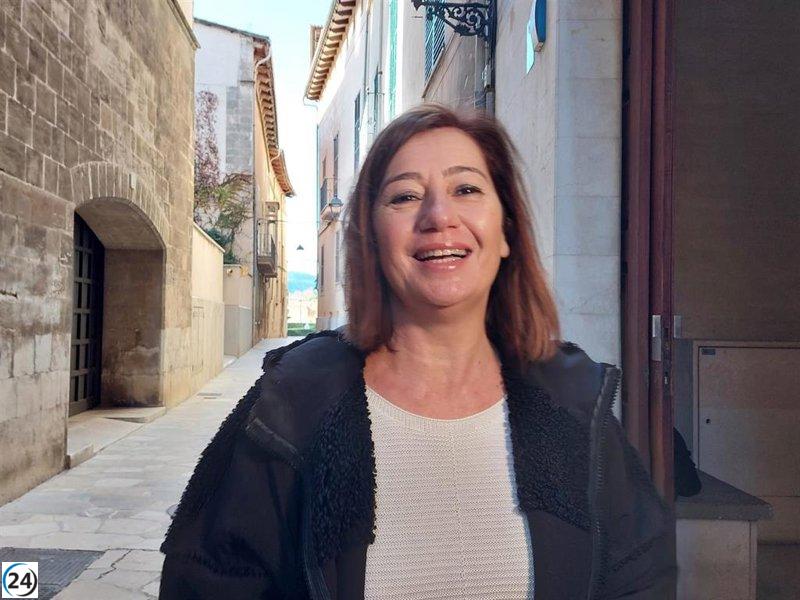 Armengol critica la falta de planes presupuestarios de Prohens como una 