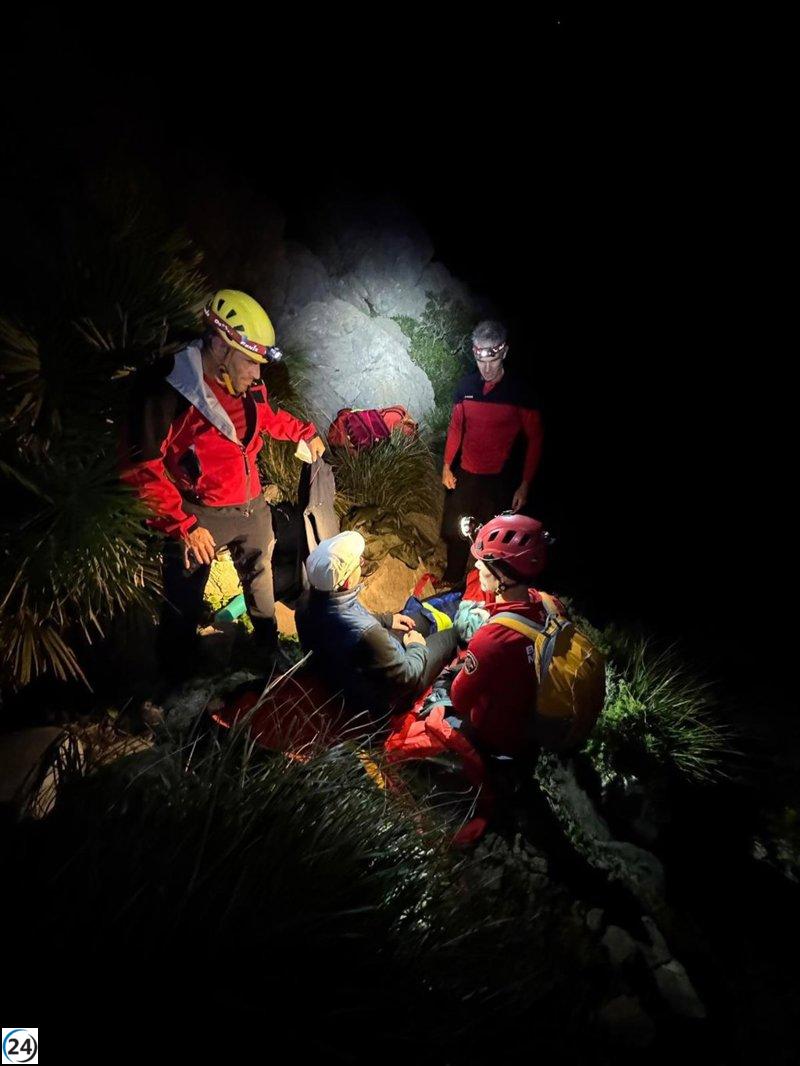 Rescatan a un montañista en la Serra del Cavall Bernat de Mallorca.