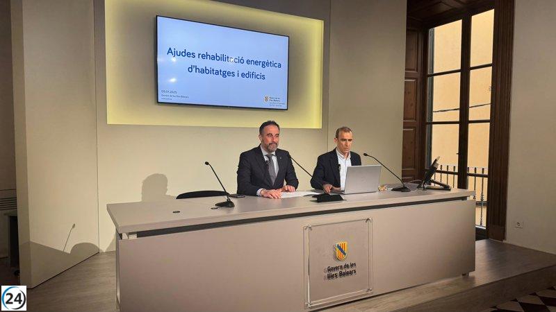 El Govern destina 27 millones de euros para impulsar la rehabilitación energética de viviendas.