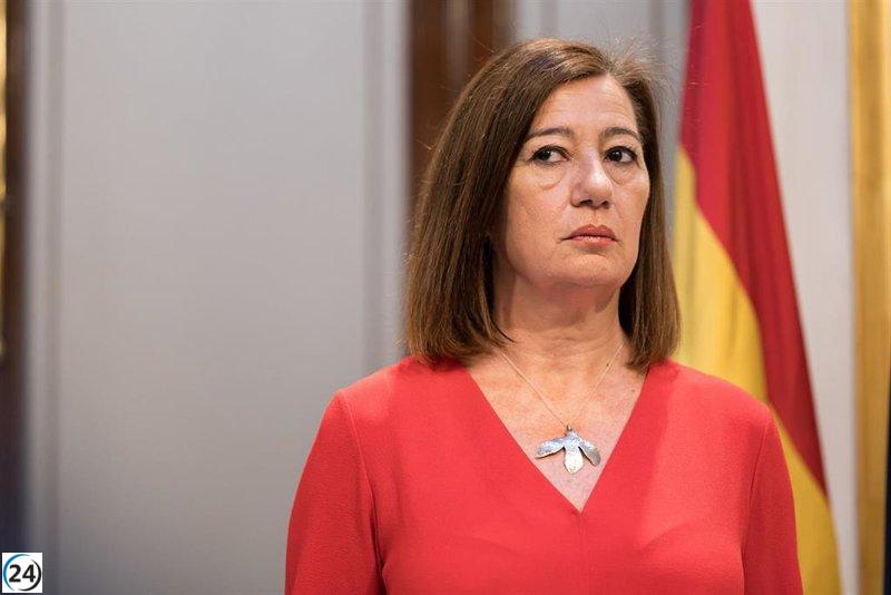 Armengol respalda a aficionados del RCD Mallorca tras incidentes durante la Supercopa.