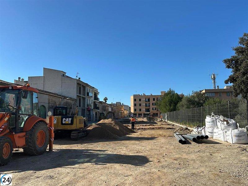 Sa Pobla invierte 3,2 millones de fondos Next Generation en el edificio de la calle Mercat y la expansión de áreas peatonales.
