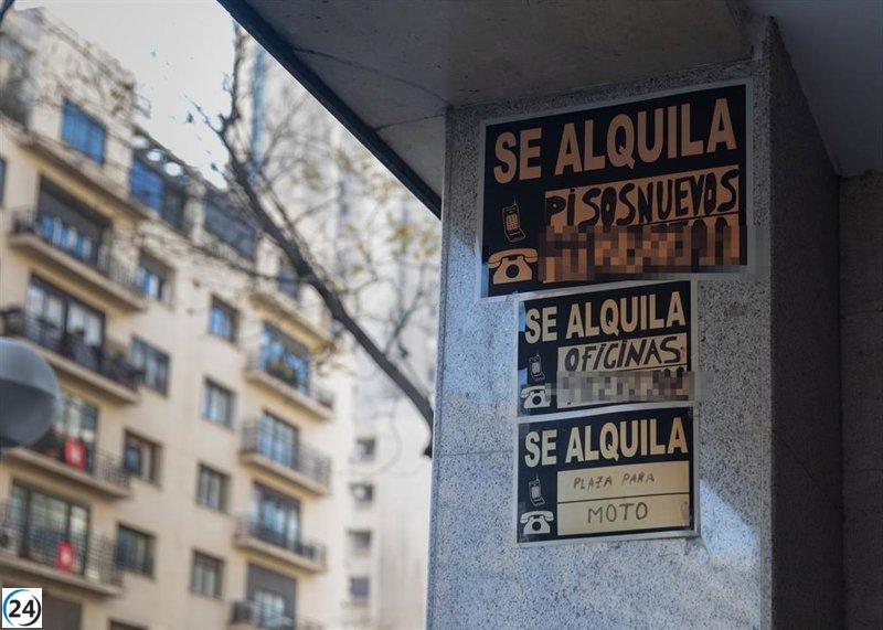 Baleares sufre un incremento del 6,7% en los alquileres en febrero.