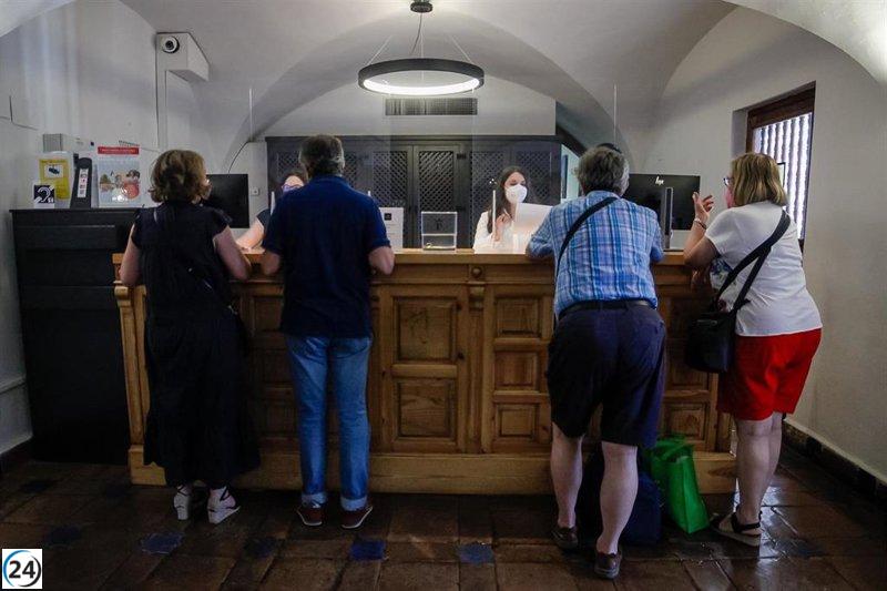 Baleares experimenta un aumento del 6,3% en estancias hoteleras en febrero.