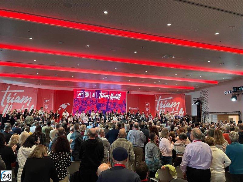 Inicia el XV Congreso del PSIB con tributos a Antich y respeto por la víctima de Puigpunyent.