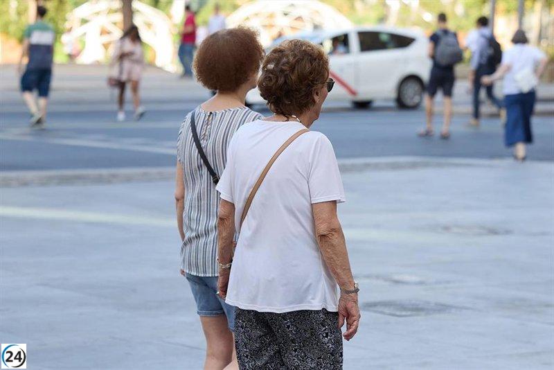 Pensión promedio en Baleares crece un 4,62% en marzo, alcanzando más de 1.220 euros al mes.