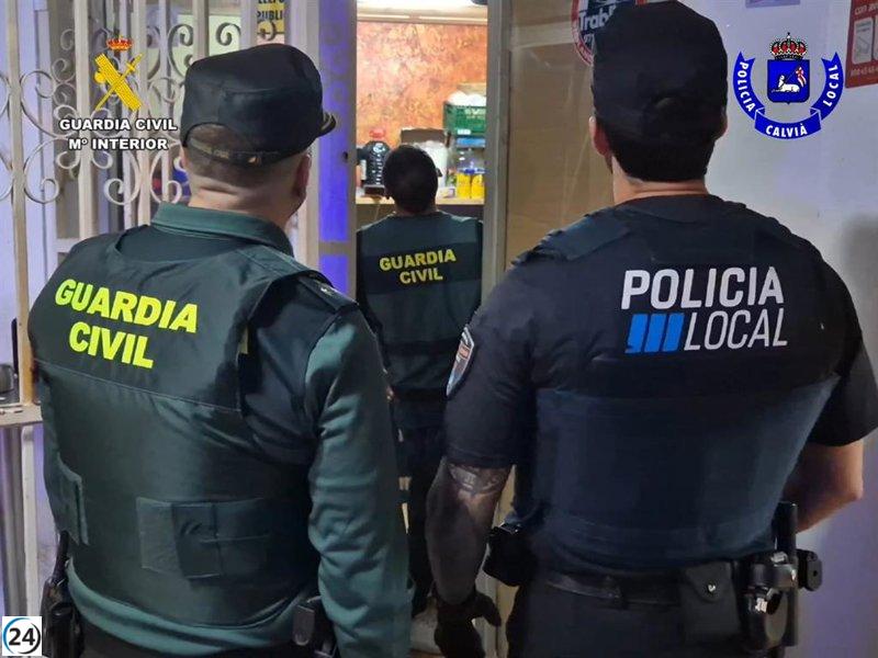 Cae propietario de bar en Calvià por tráfico de drogas y cultivo ilegal en su sótano.
