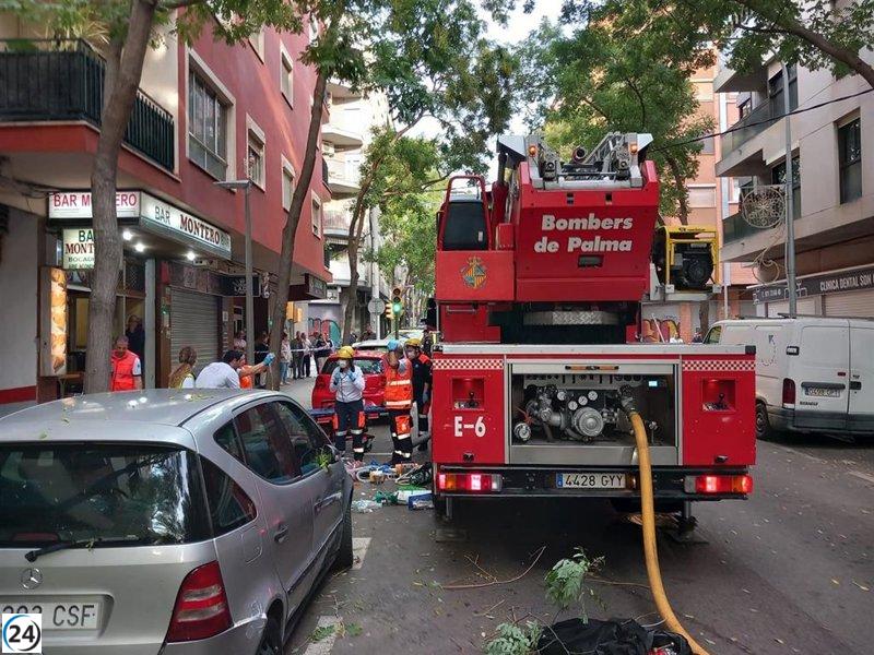 Incendio reportado en el octavo nivel de la Torre Asima en Palma.