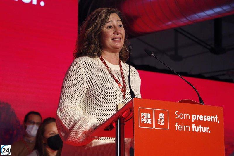 Armengol mantiene la puerta abierta a una nueva candidatura del PSIB: 