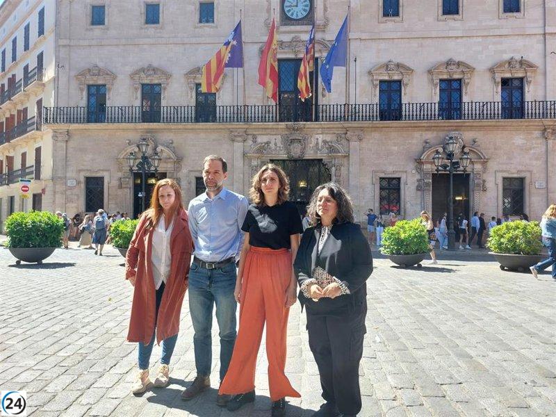 Coalición de izquierda en Palma impulsa moción en defensa de trabajadoras de