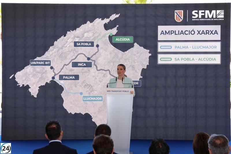 El tren de Sa Pobla conectará con el puerto de Alcúdia atravesando el municipio en forma de tranvía.