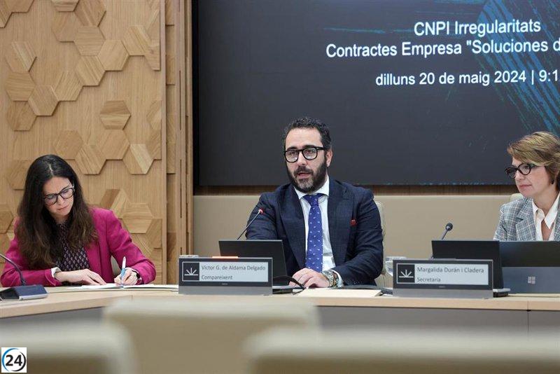 Armengol se reunió con Aldama en Palma durante un encuentro del Govern y Globalia.