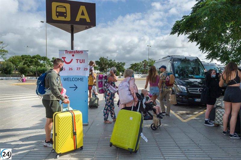 Baleares atrae más de 4,3 millones de turistas extranjeros hasta mayo, un aumento del 4,8%