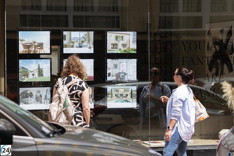 El precio de las viviendas en Palma se dispara un 17,3% en mayo, marcando un récord histórico.