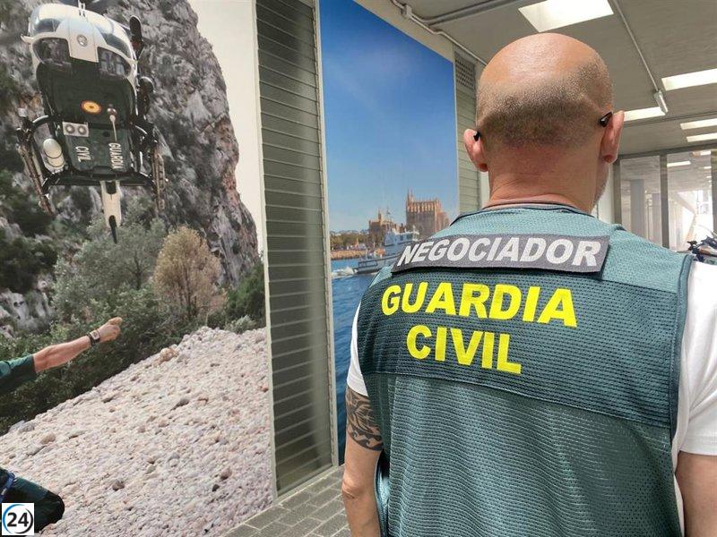 Guardia Civil interviene y salva a un hombre de un intento de suicidio en puente de Inca.