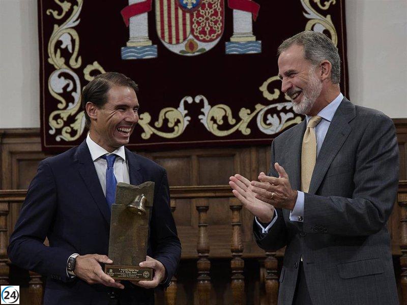 El Rey otorga distinciones nobiliarias a Rafa Nadal, Teresa Perales y Luz Casal.