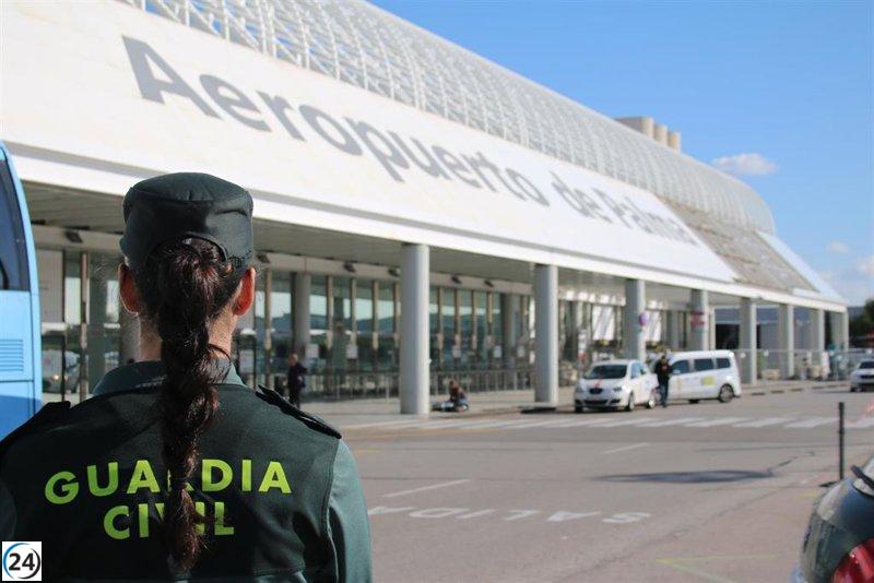 Dos arrestados tras un robo en el aeropuerto de Palma.