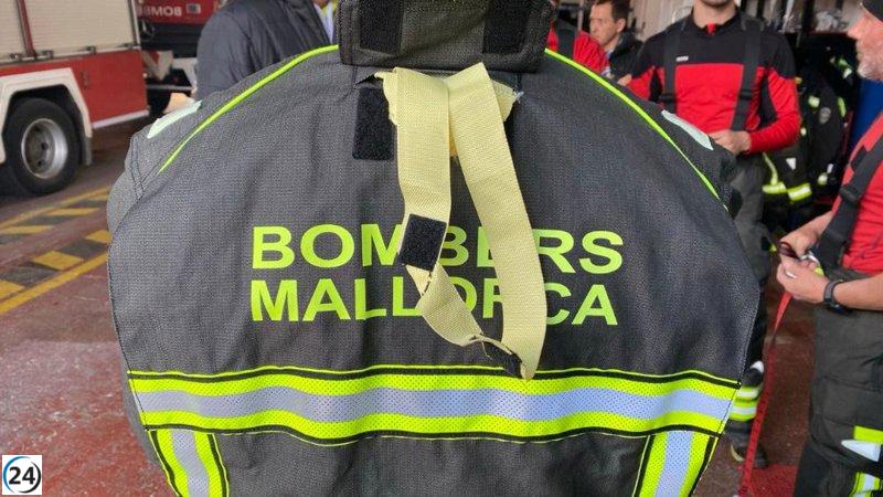 Incendio cerca de Petra y Manacor interrumpe el servicio ferroviario.