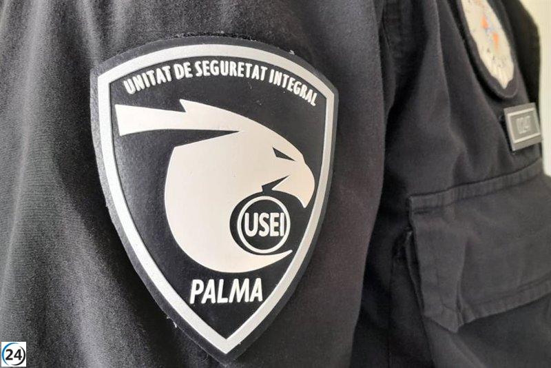 Capturan a hombre por amenazar a una mujer y agredir a un policía en Palma.