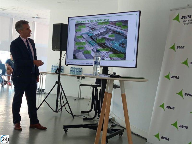 El aeropuerto de Palma finalizará su remodelación a finales de 2026.