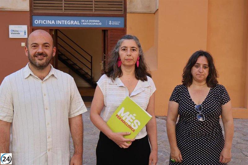 MÉS plantea a la oficina de vivienda de Palma la ocupación de Marivent y la vivienda de Emili Darder.