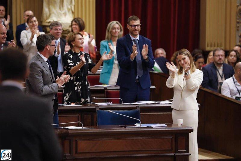 Prohens aprueba nuevos Presupuestos con el respaldo de Vox tras seis meses de prórroga.