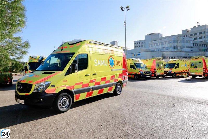 Transporte sanitario en Baleares inicia huelga indefinida en septiembre por la falta de respuestas.