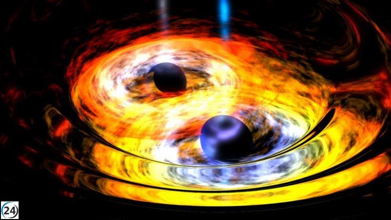 Investigadores de la UIB logran identificar ondas gravitacionales de agujeros negros gigantes.