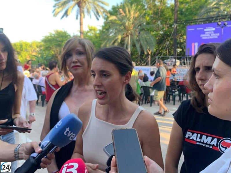 Irene Montero acusa al Govern de racismo: