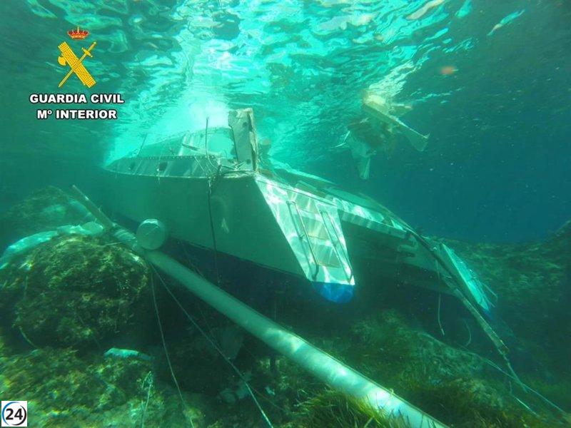Arrestan al capitán del catamarán que chocó con otra embarcación en Cala d'Hort, dejando a una mujer gravemente herida.