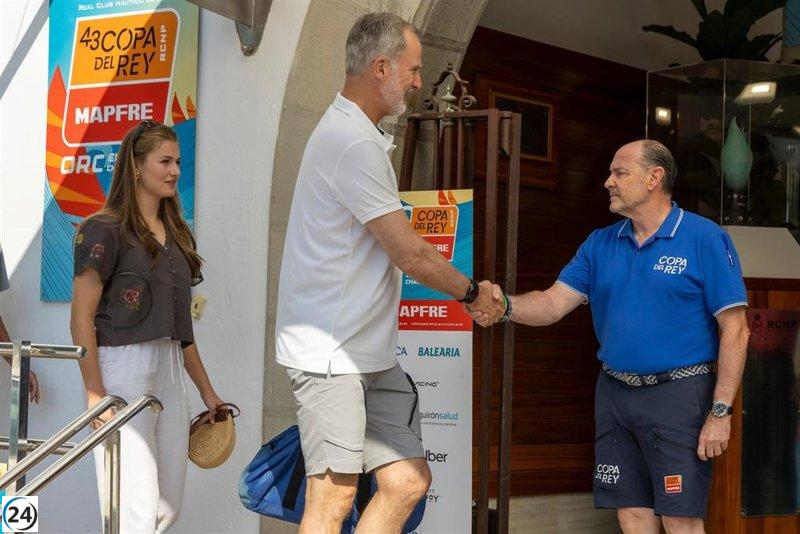 La Princesa Leonor asiste a la 43ª Copa del Rey MAPFRE.