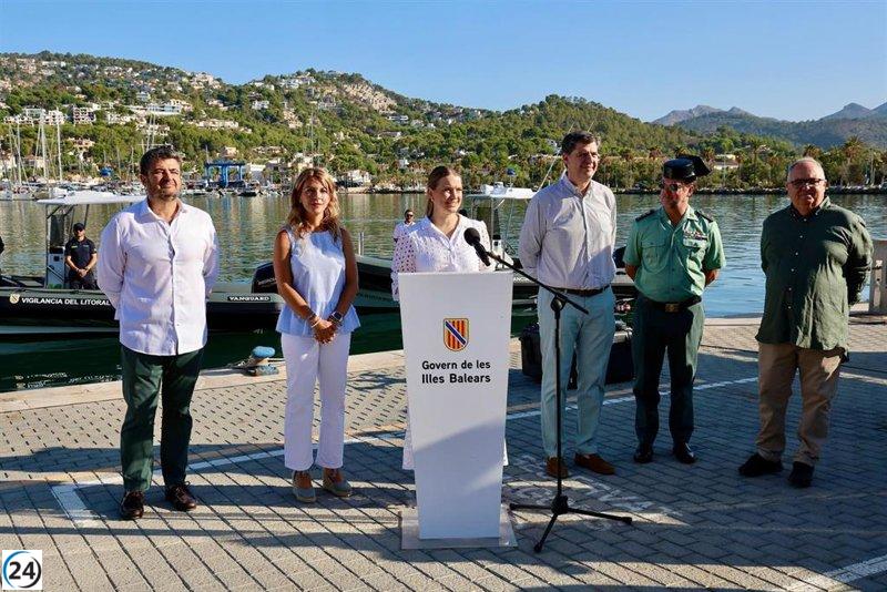 Prohens introduce un servicio de vigilancia costera en Baleares con la incorporación de dos nuevas embarcaciones.