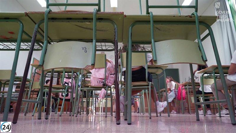 Educación cubre casi todas las plazas docentes disponibles en verano, alcanzando el 98,5% de adjudicaciones.