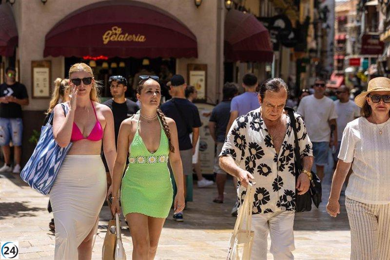 Islas Baleares bajo alerta amarilla por altas temperaturas este miércoles.
